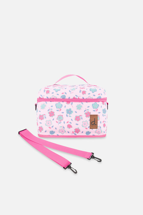 Lunch Box Pink Printed Flowers - J20ZBL_2J084