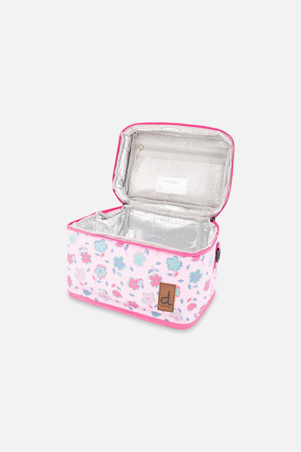 Lunch Box Pink Printed Flowers - J20ZBL_2J084
