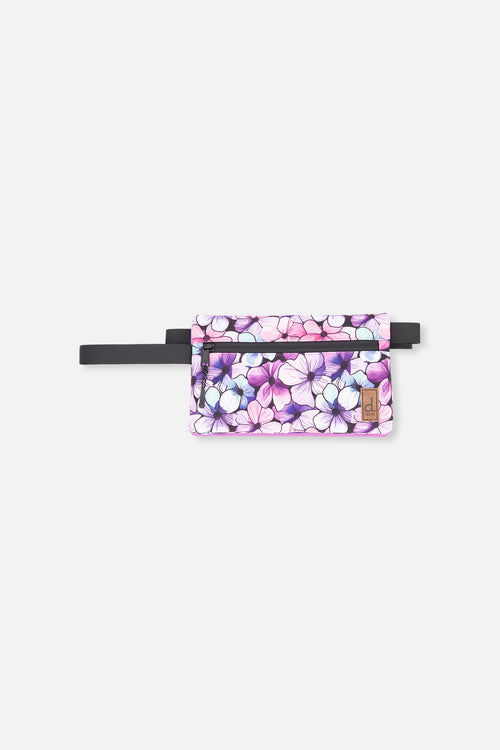 Pencil Case Black Floral Print - J20ZEC_2J021