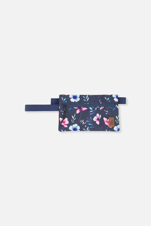 Pencil Case Blue Floral Print - J20ZEC_2J023