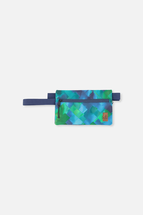 Pencil Case Blue Diamond Print - J20ZEC_2J053