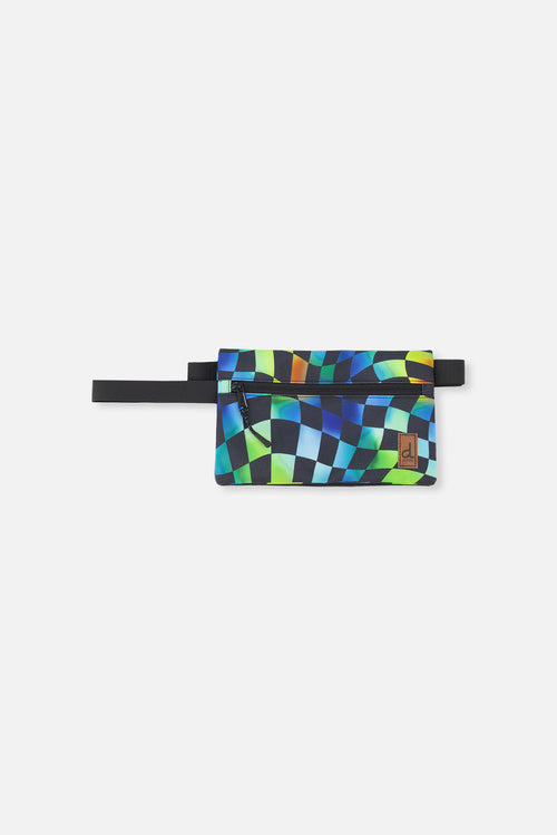 Pencil Case Blue Checkered Print - J20ZEC_2J054