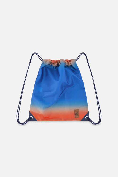 Drawstring Bag Blue And Orange Gradient - J20ZSC_2J058