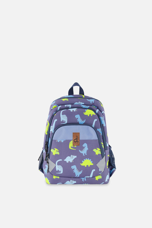Little Kids Backpack Blue Printed Dinos - J20ZSD2_2J089
