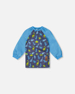 Apron Blue Printed Dinos - J20ZTA_2J089