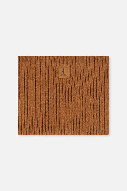 Baby Ribbed Knit Neckwarmer Brown Sugar - J20ZW02B_01740