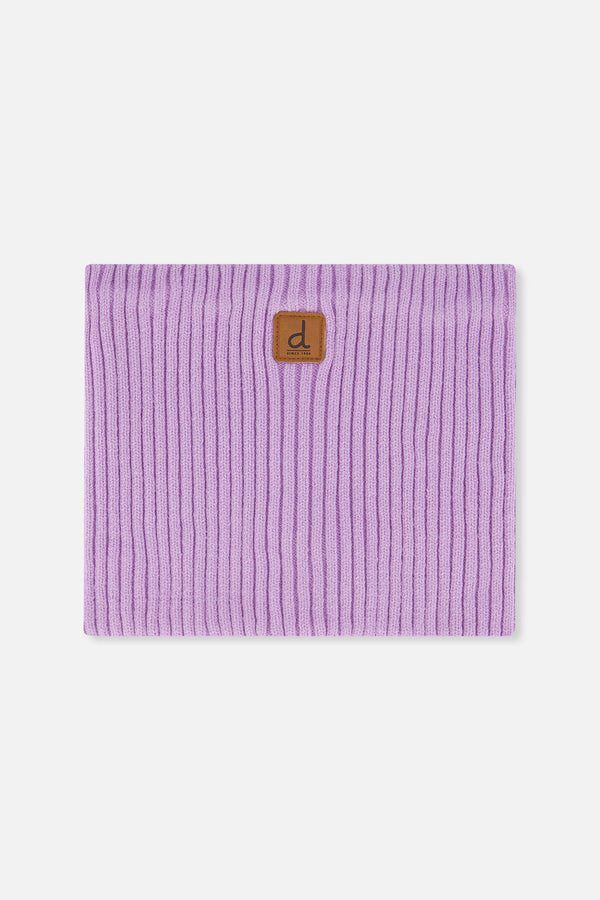 Baby Ribbed Knit Neckwarmer Lavender - J20ZW02B_05440