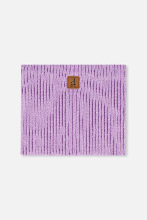 Baby Ribbed Knit Neckwarmer Lavender - J20ZW02B_05440