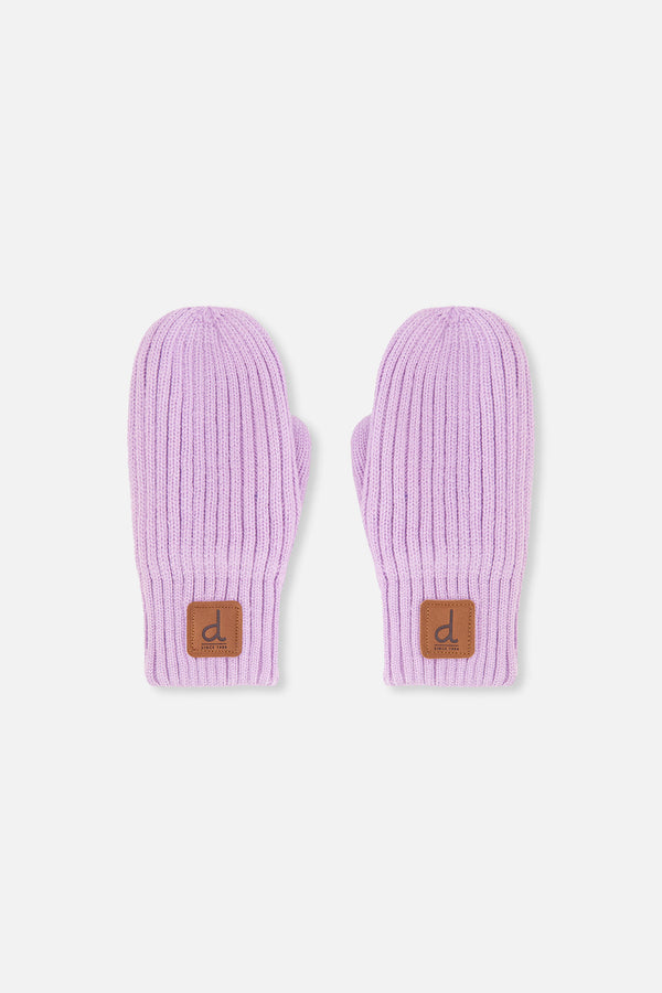 Knit Mittens Lavender - J20ZW07_05440