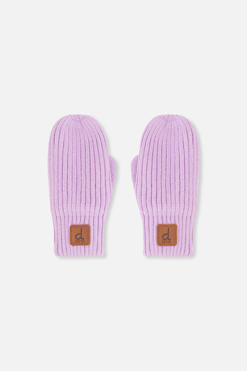 Knit Mittens Lavender - J20ZW07_05440