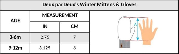 Infant Sherpa Mittens Winter Accessories Deux par Deux
