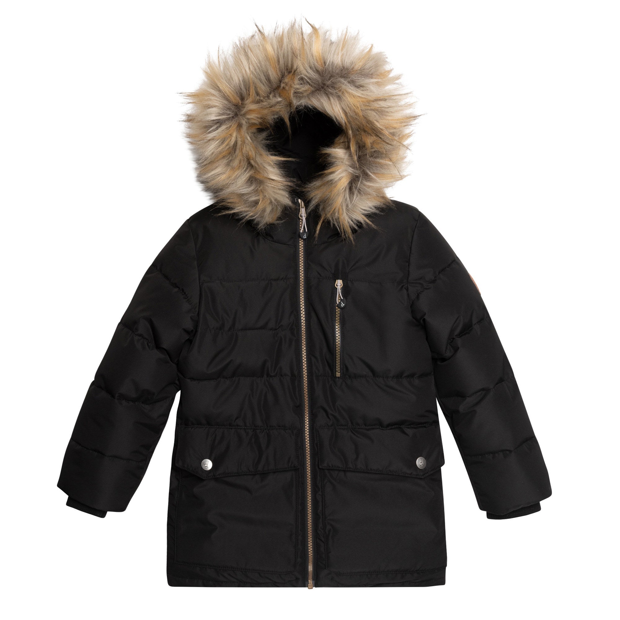 Puffy Jacket Black - Deux par Deux