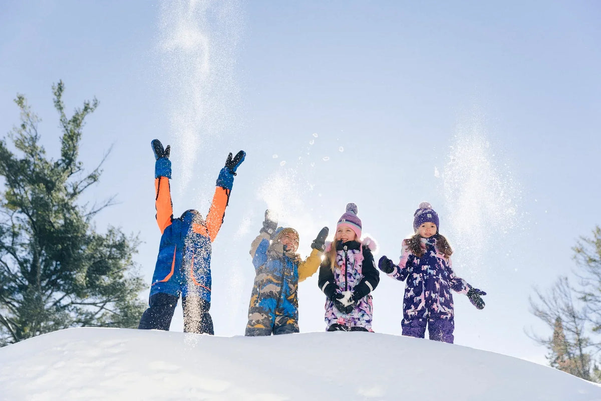 how to dress kids for winter