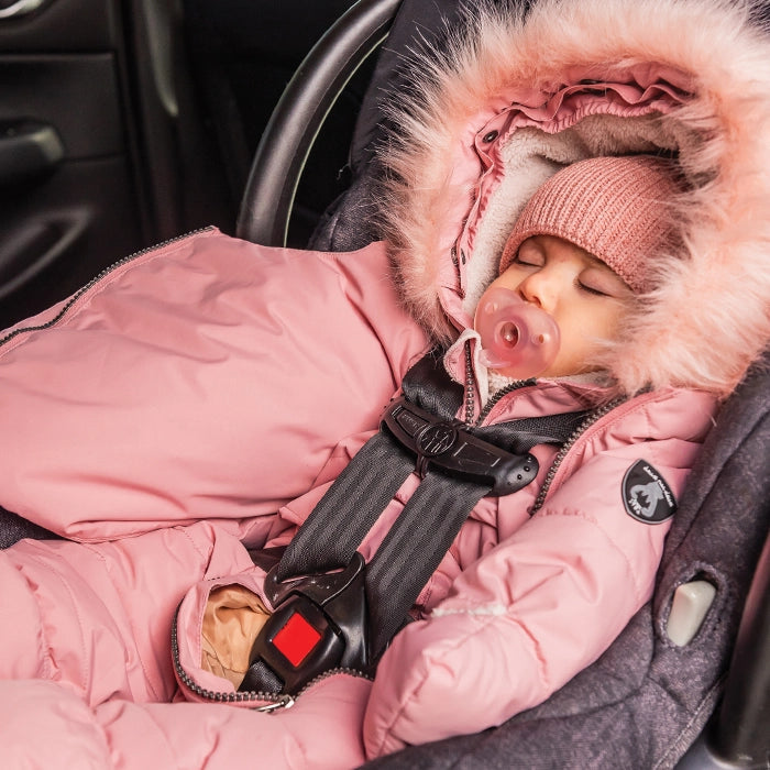 Baby snowsuits for car seats