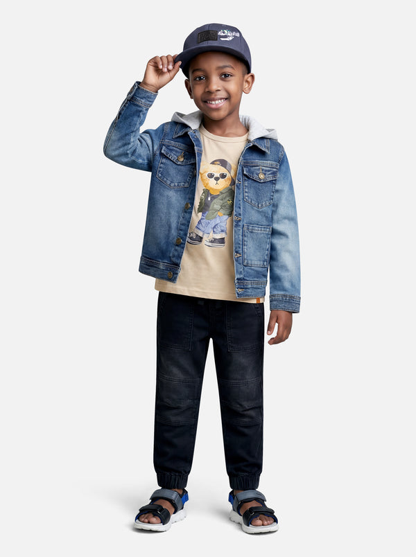 Ours en veste