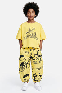 40Th Anniversary Printed Poplin Pant Honey Yellow