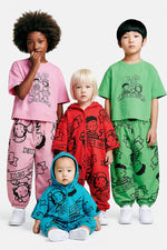 40Th Anniversary Printed Jersey One-Piece Poppy Red