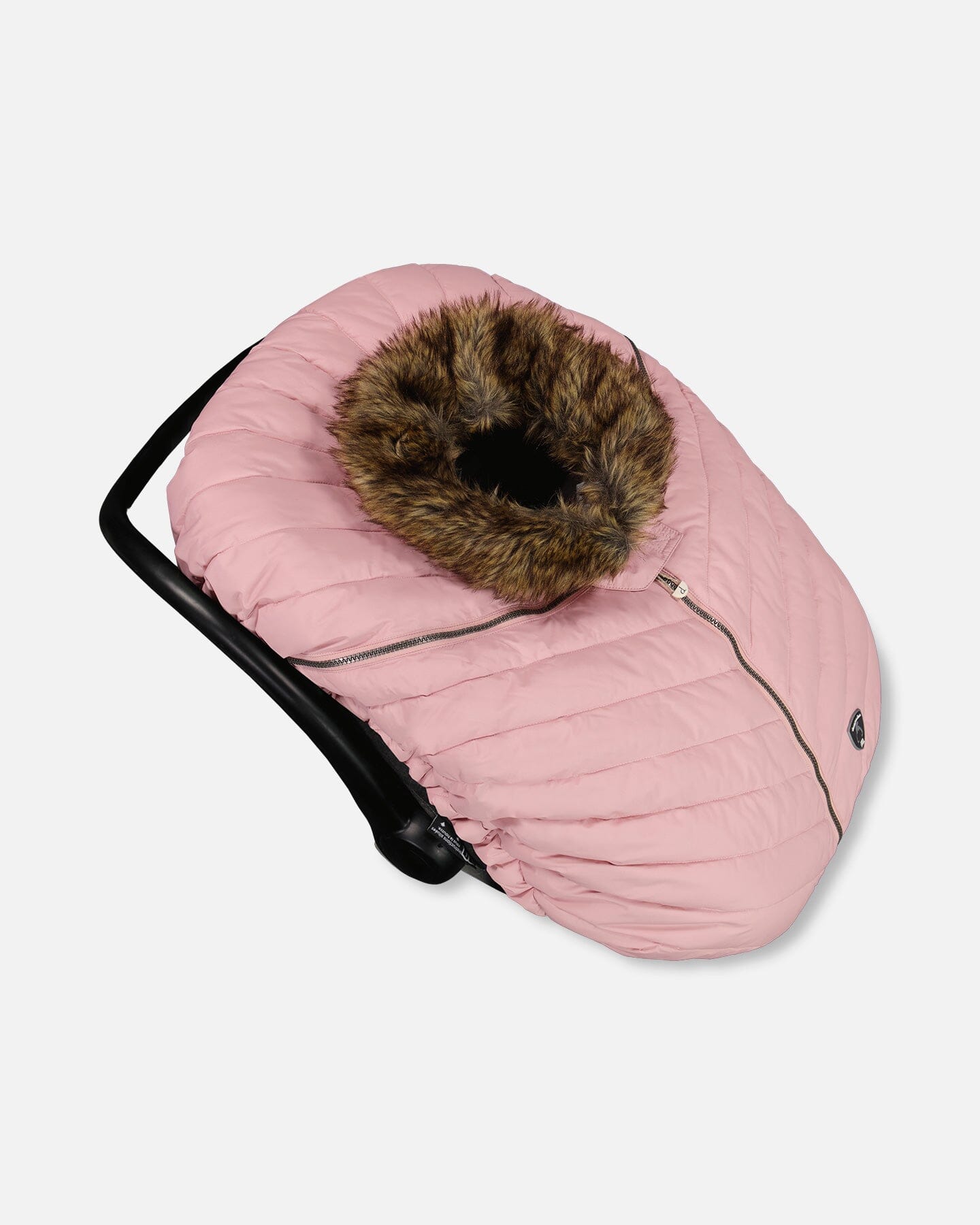 Winter Car Seat Cover Pink Snowsuits Deux par Deux 