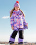 Two Piece Snowsuit Unicorns In The Clouds Print With Lavender Pant - F10D802_530