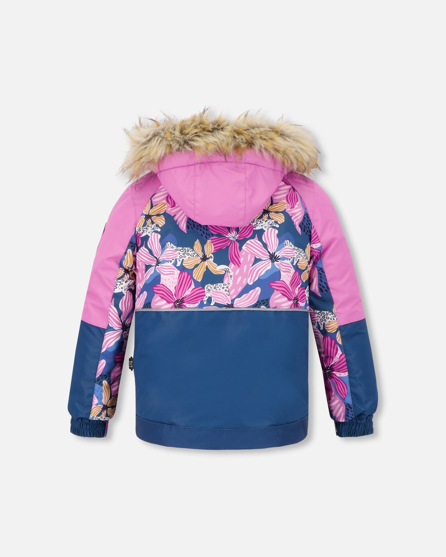 Snowsuit Moe Tech - rose dust flowers –