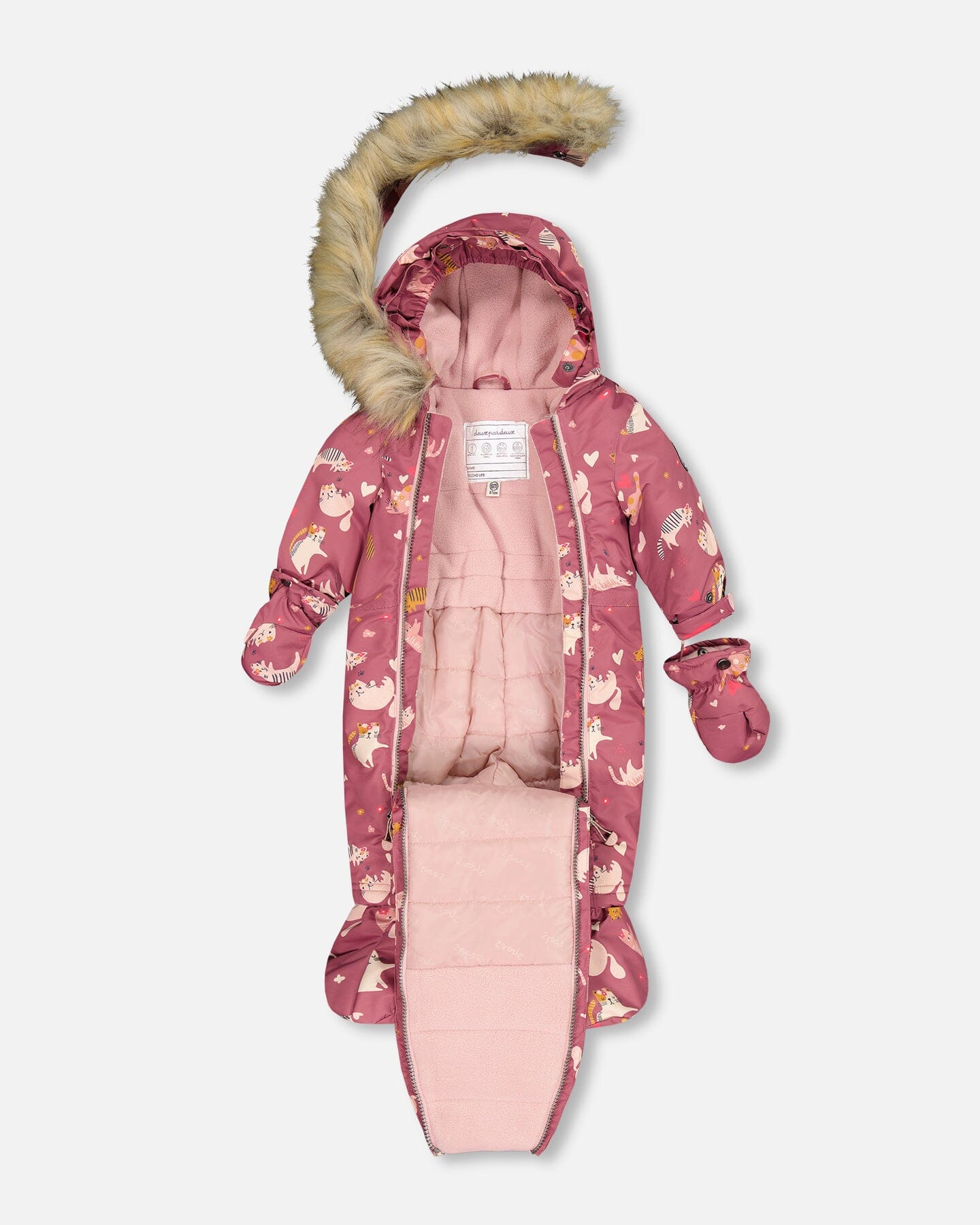 Baby girl sale snowsuit 18 months