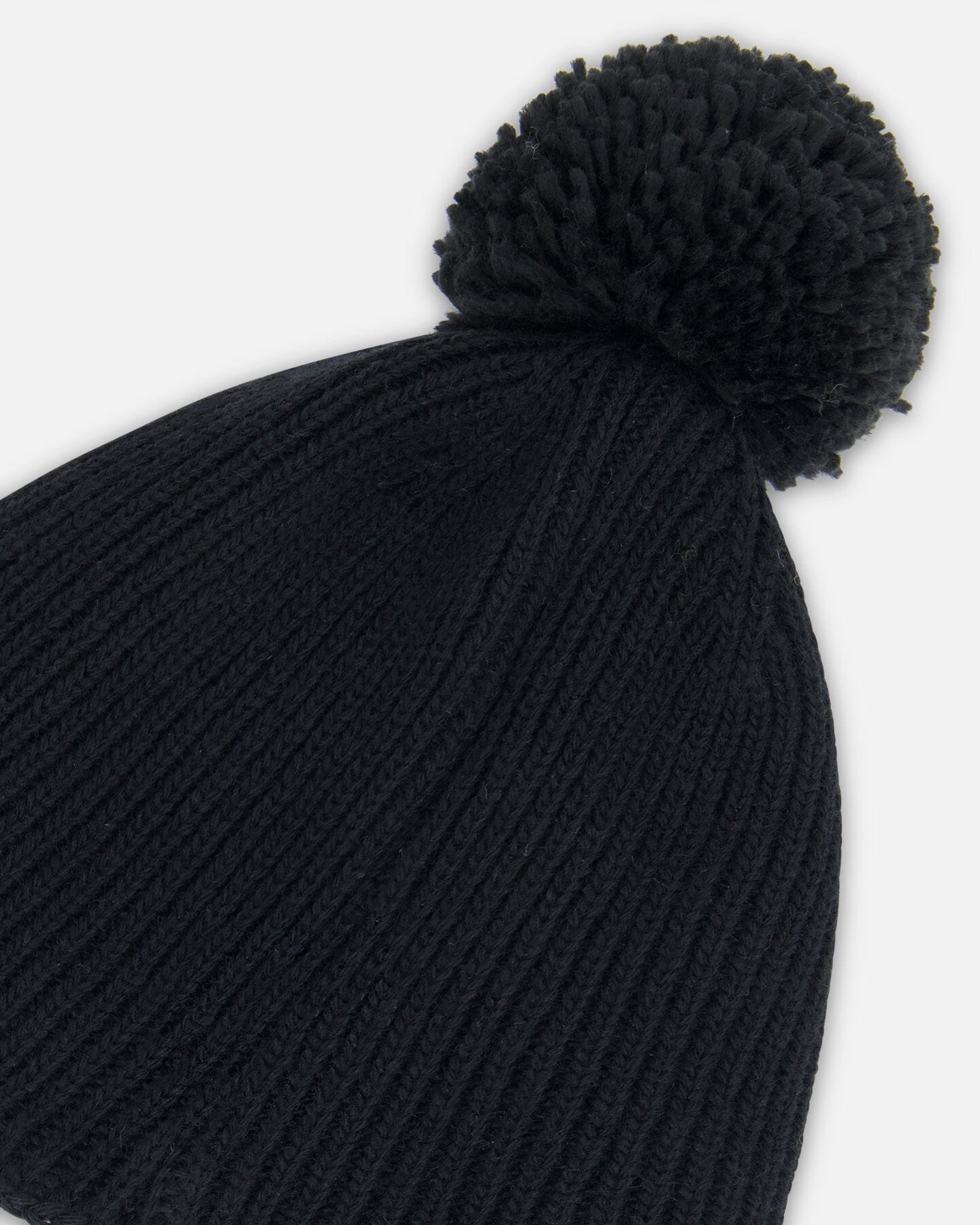 Peruvian Knit Hat Black Winter Accessories Deux par Deux 