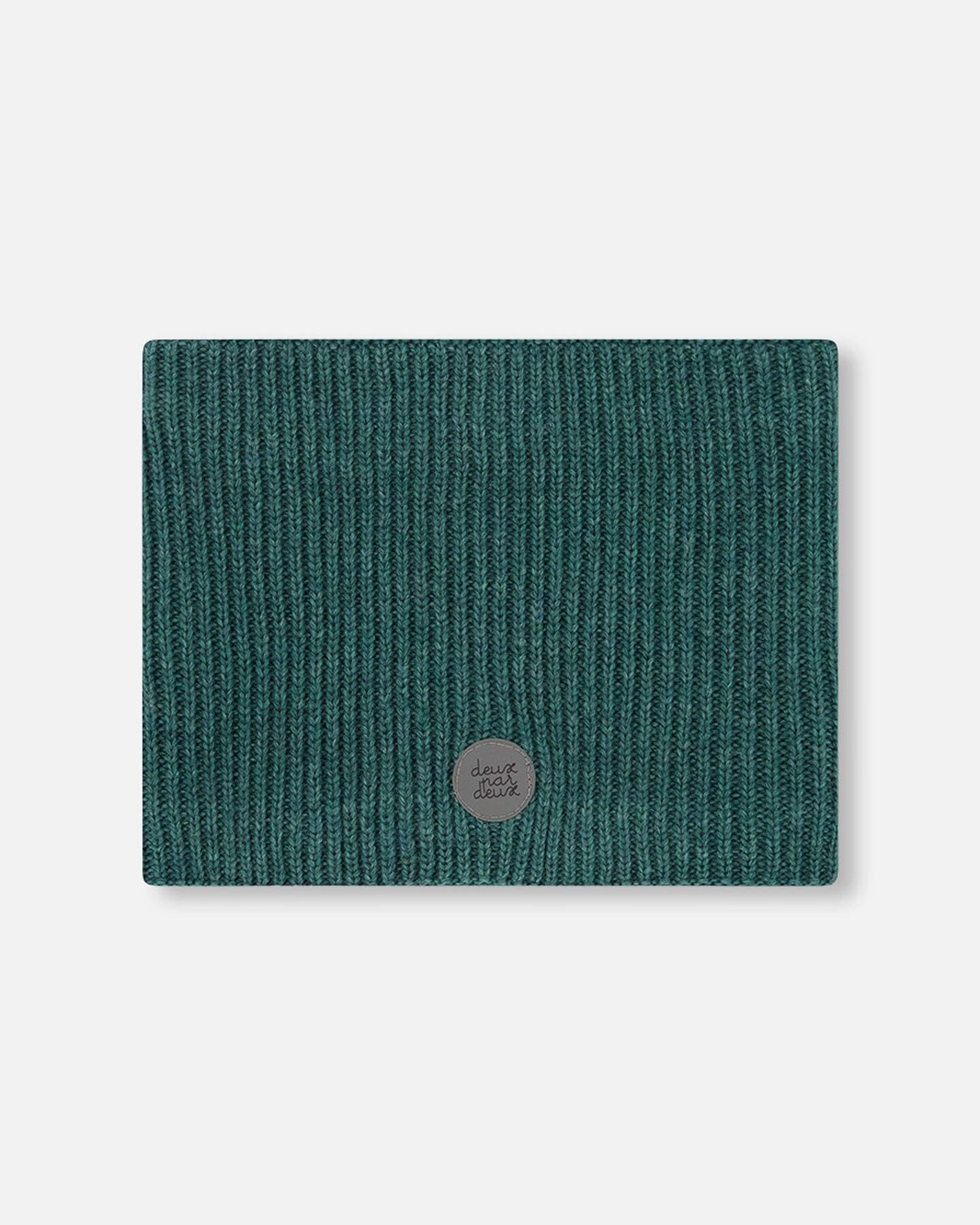 Knit Neckwarmer Pine Green Winter Accessories Deux par Deux 