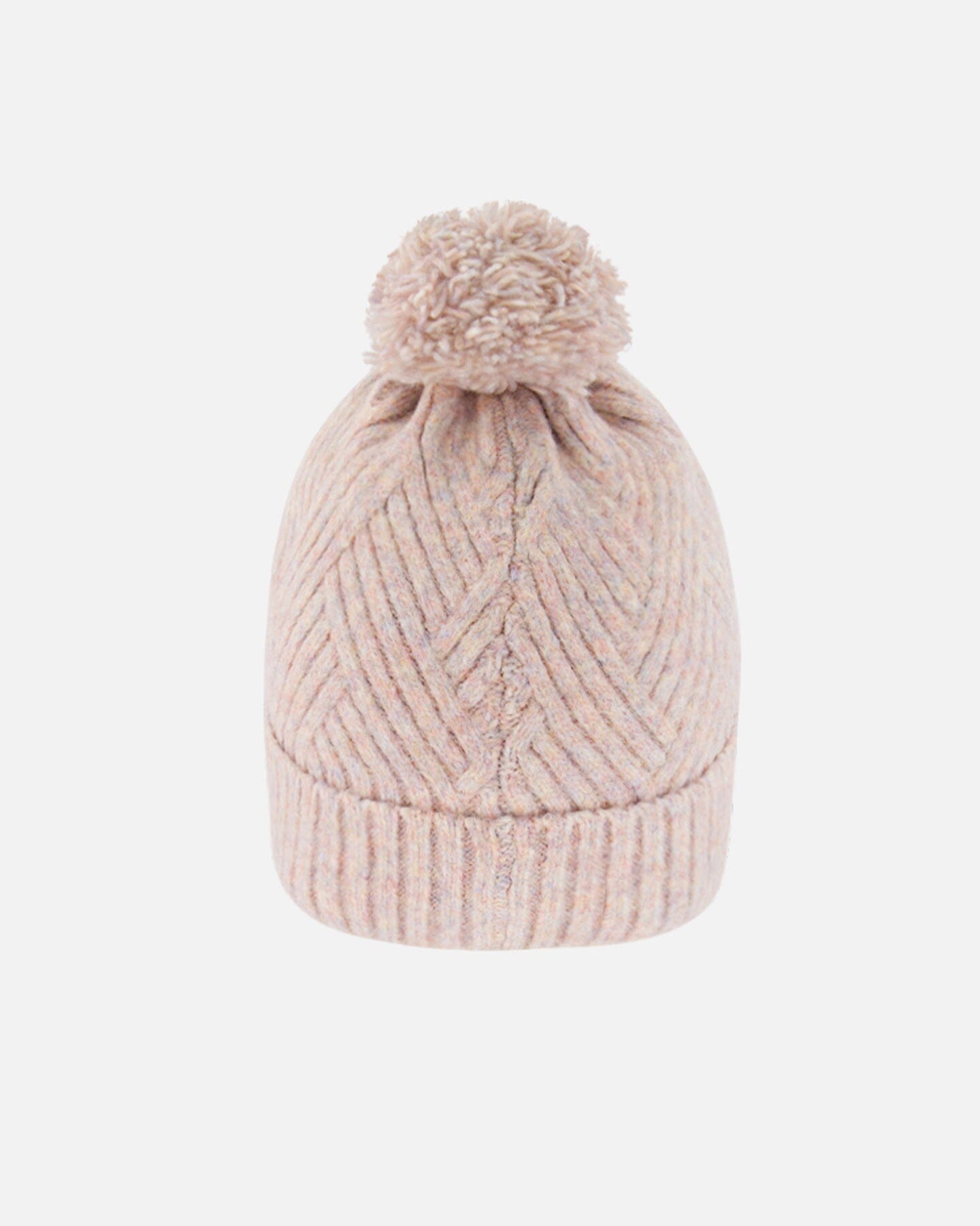 Knit Hat Light Pink Winter Accessories Deux par Deux 
