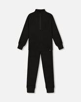 Two Piece Thermal Underwear Set Black