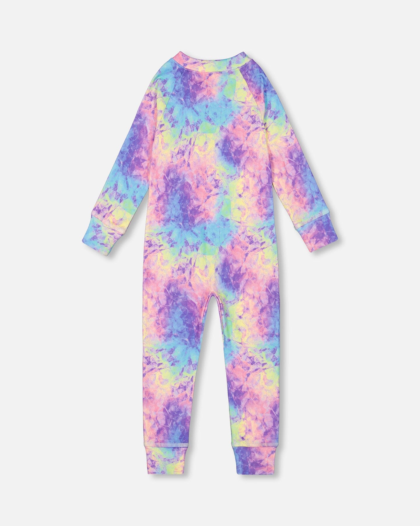 One Piece Thermal Underwear With Frosted Rainbow Print Deux par Deux