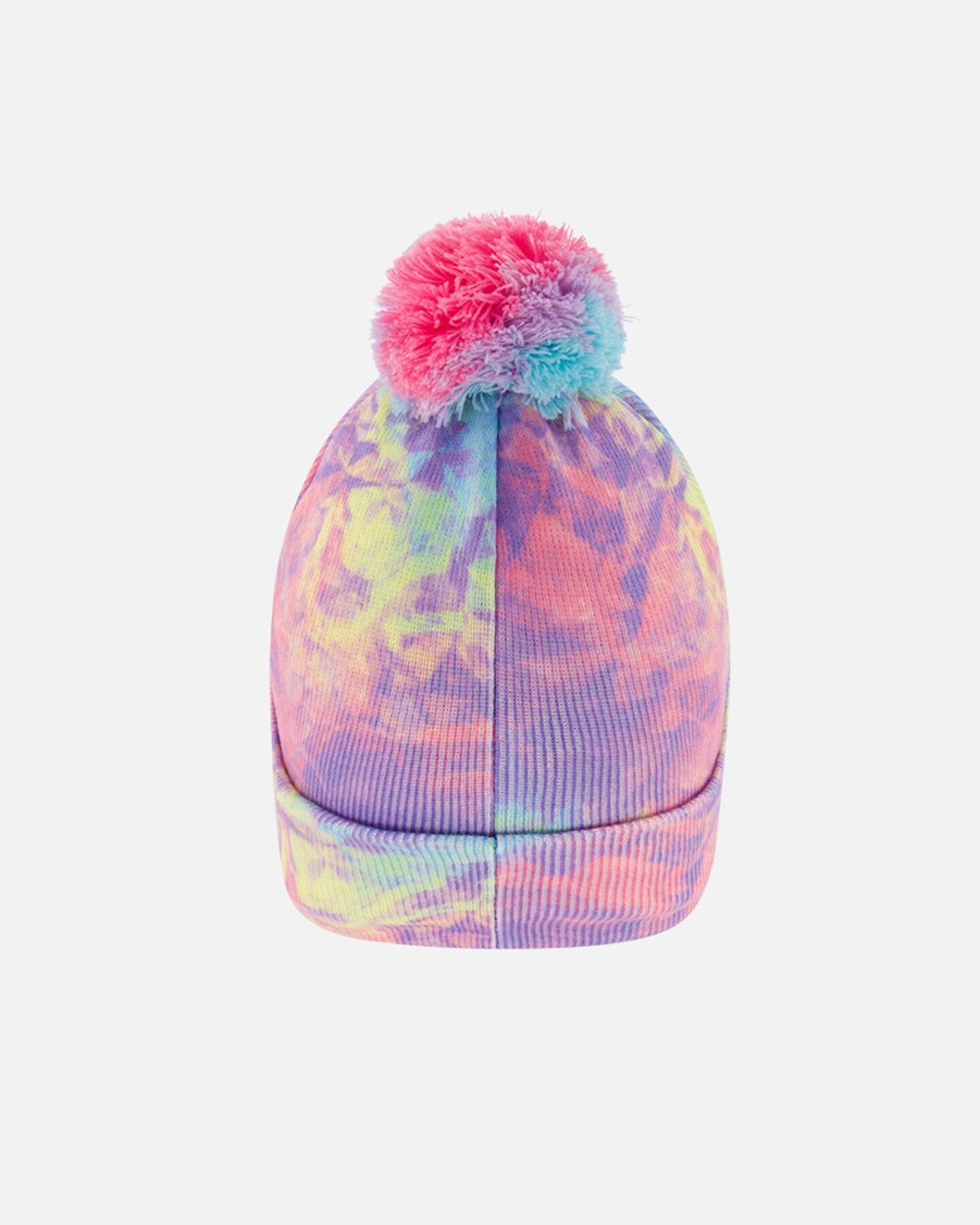Pompom Knit Hat Multico Winter Accessories Deux par Deux 