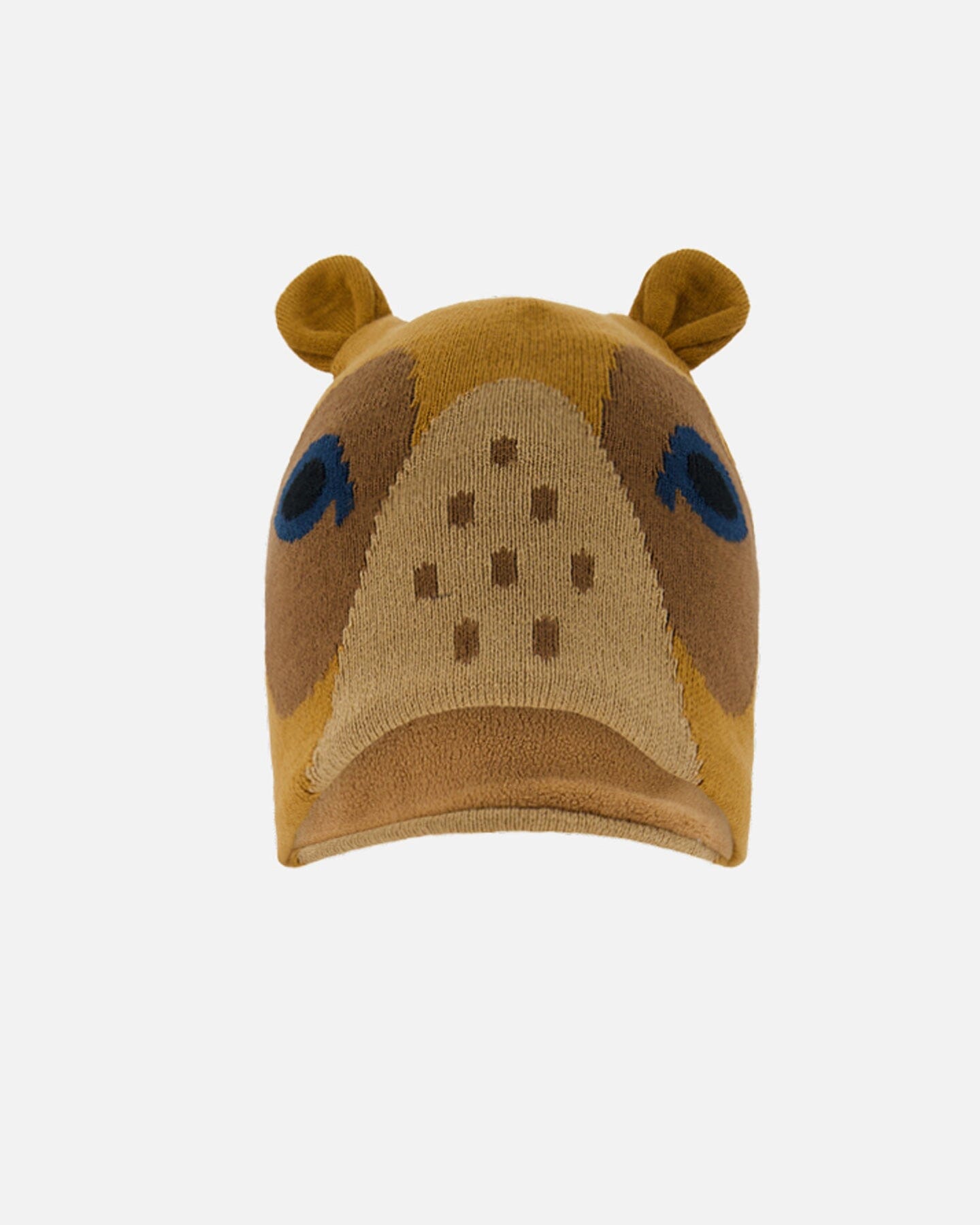 Knit Hat Bear Face Winter Accessories Deux par Deux 
