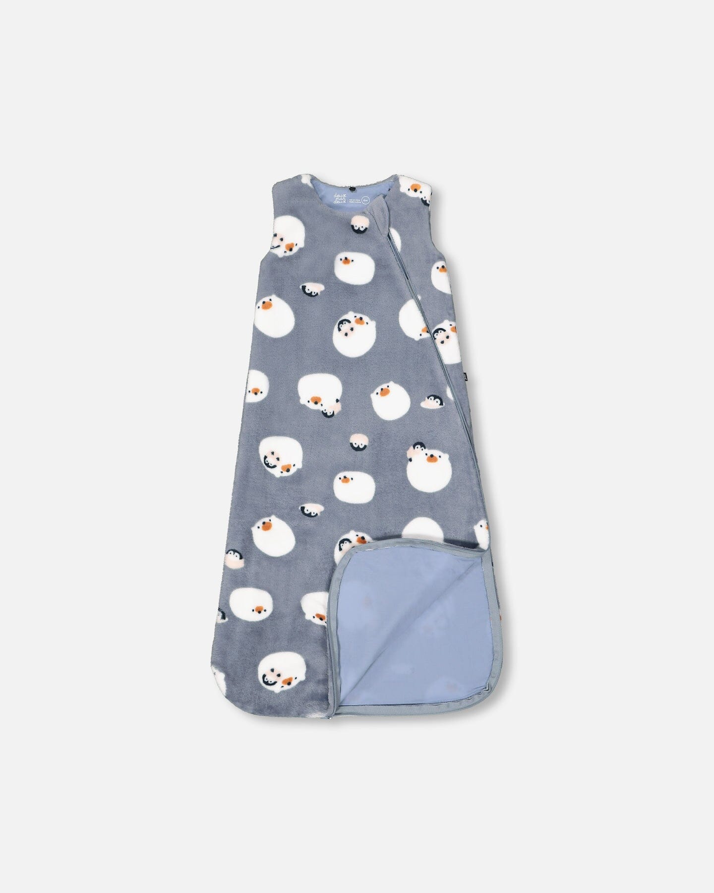 Printed Plush Sleep Sack Blue Bears Pajamas Deux par Deux 