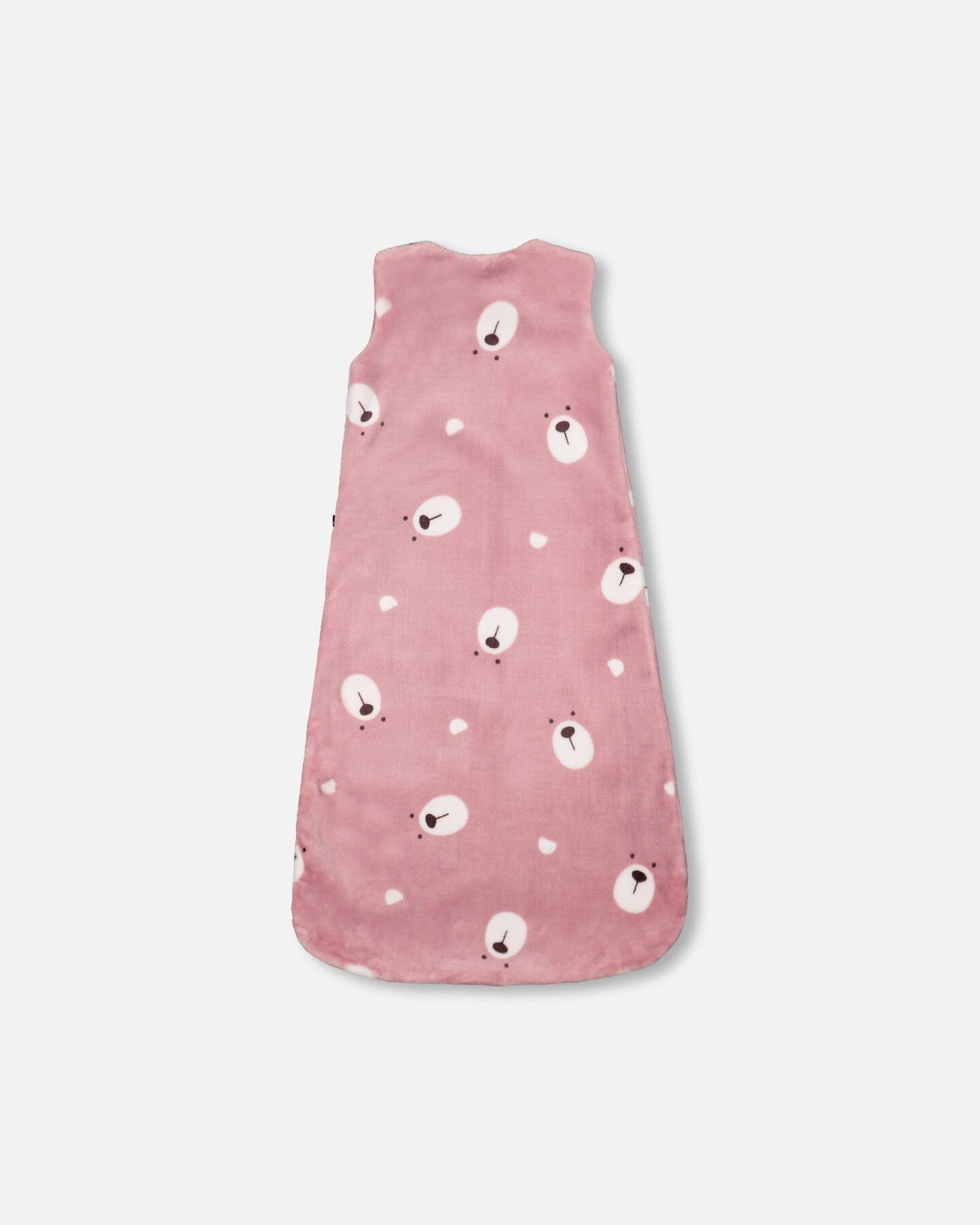 Printed Plush Sleep Sack Mauve Bears Pajamas Deux par Deux 