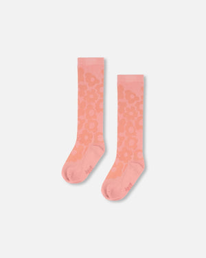 Jacquard Socks Misty Pink - F20GS_000