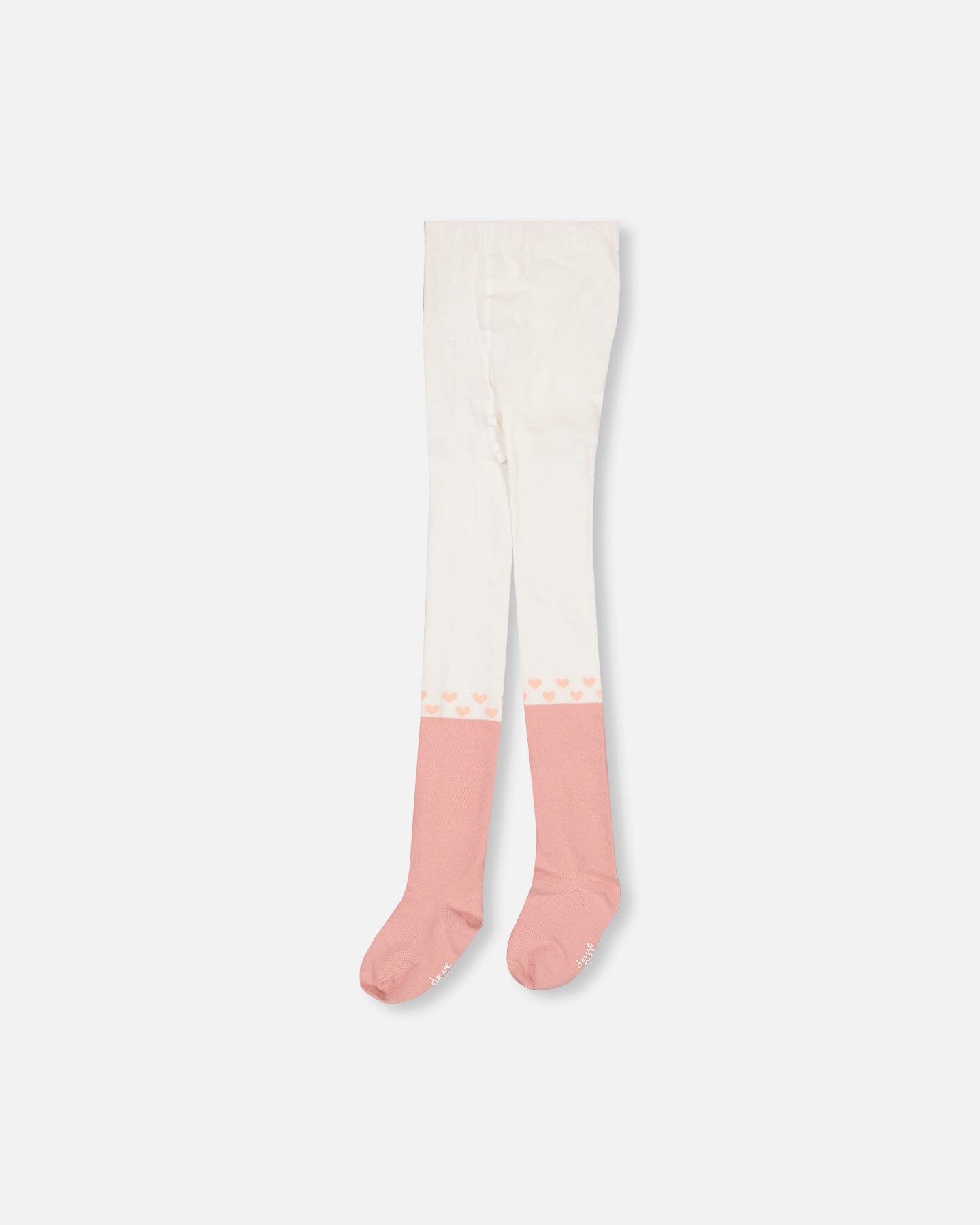 Tights Pink And Off White - F20JC_650
