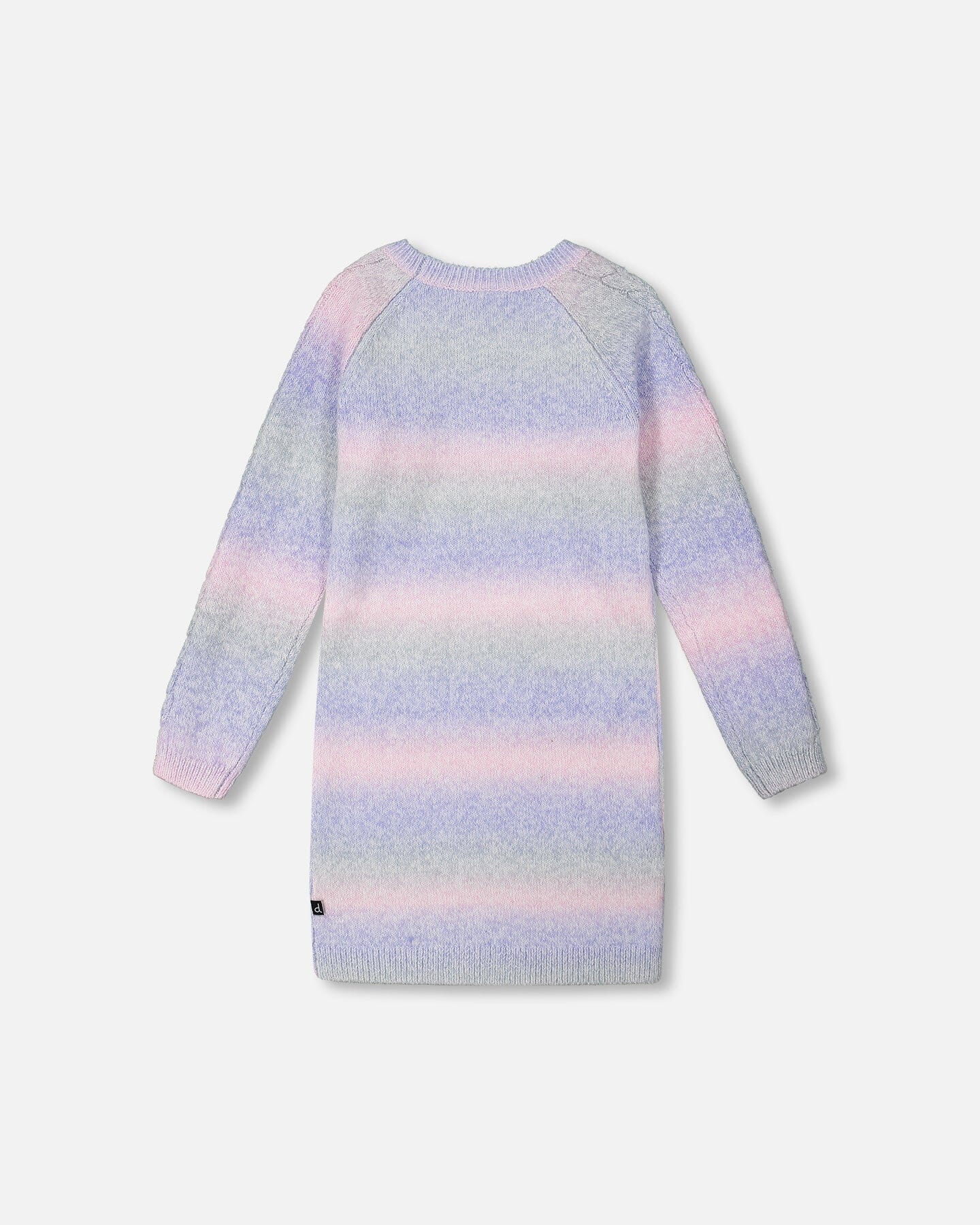 Gradient Knitted Sweater Dress Lilac - F20LT93_000