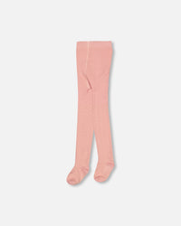 Baby Cable Tights Powder Pink - F20OCB_622