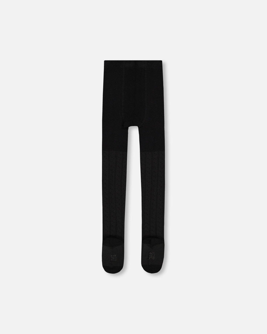 Baby Cable Tights Black - F20OCB_999