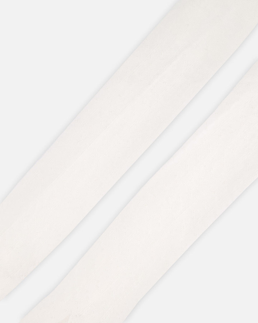 Cable Tights Off White - F20OC_101