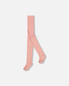 Cable Tights Powder Pink - F20OC_622