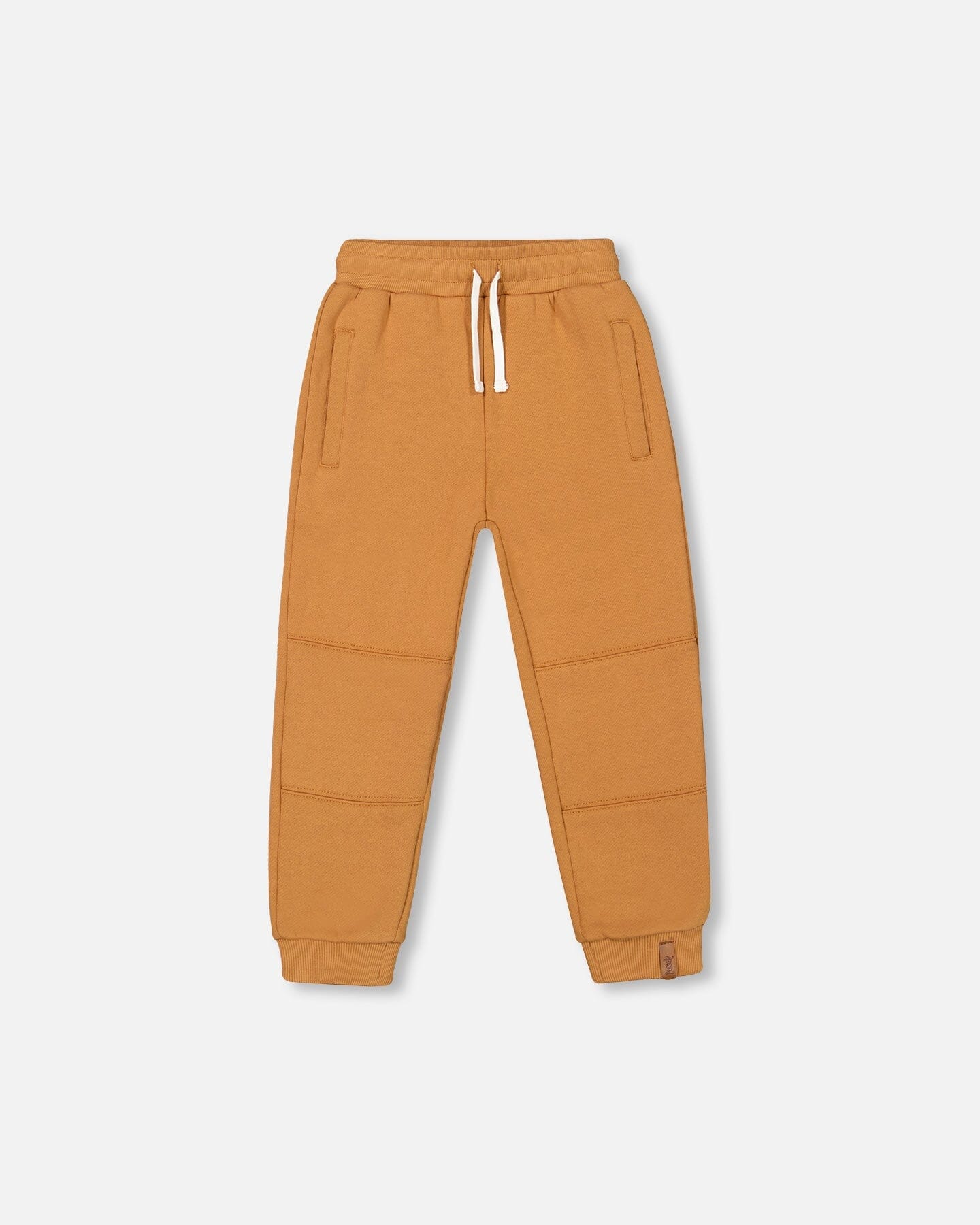 Fleece Sweatpants With Pockets Caramel - F20U20_915
