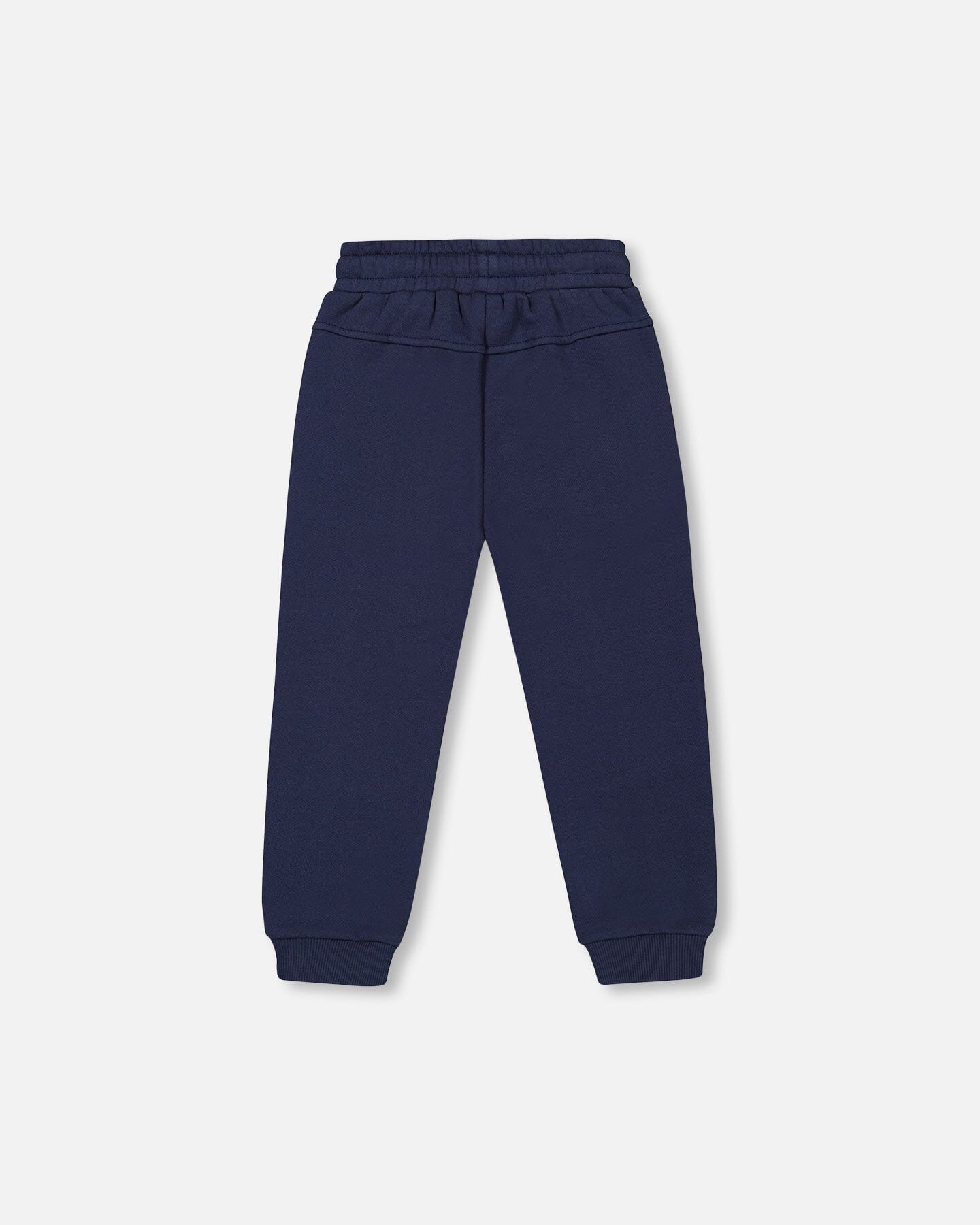 Fleece Sweatpants With Zipper Pockets Navy - F20U21_499