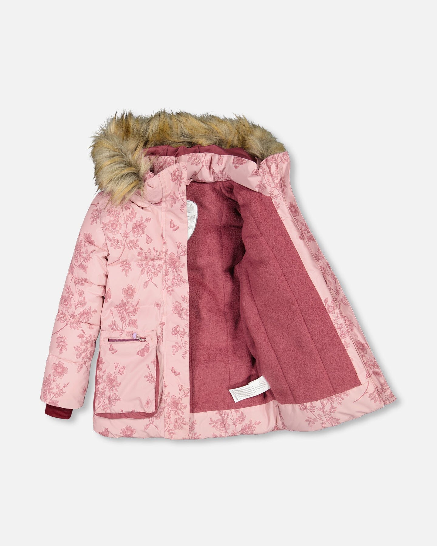 Puffy on sale pink coat