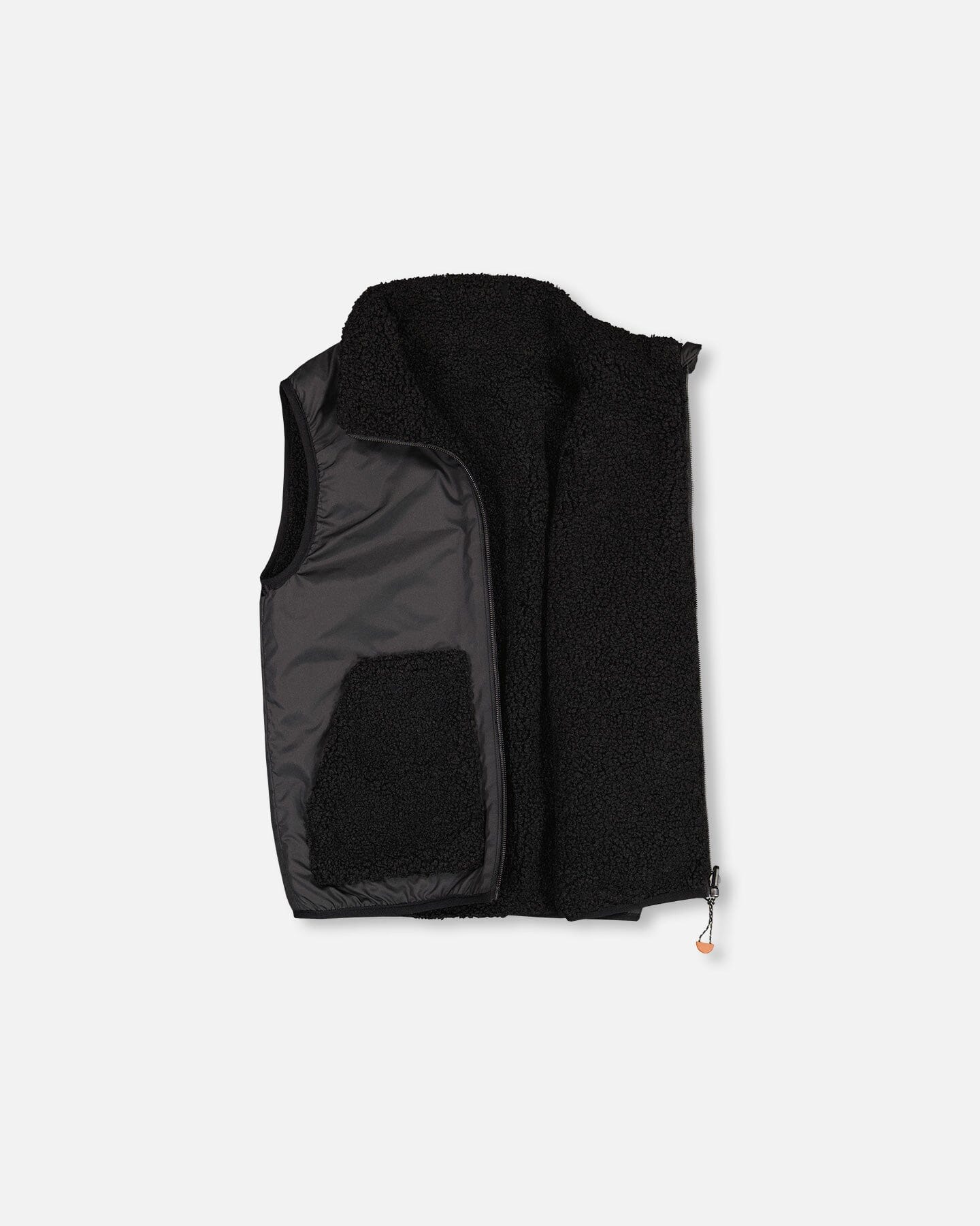 Reversible Sleeveless Jacket Black - F20W63_999