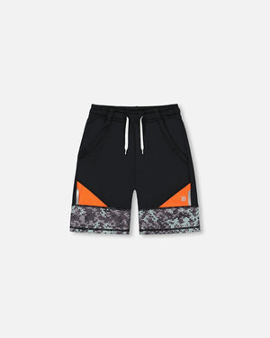Athletic Shorts Black - F20XB25_999