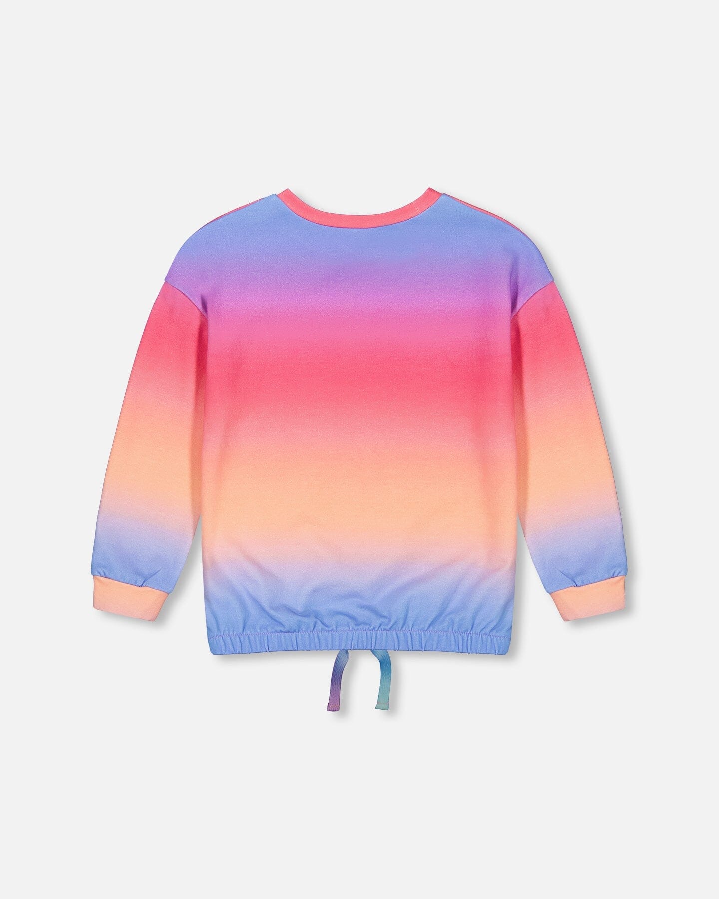 Athletic French Terry Sweatshirt Multicolor Gradient - Deux par Deux