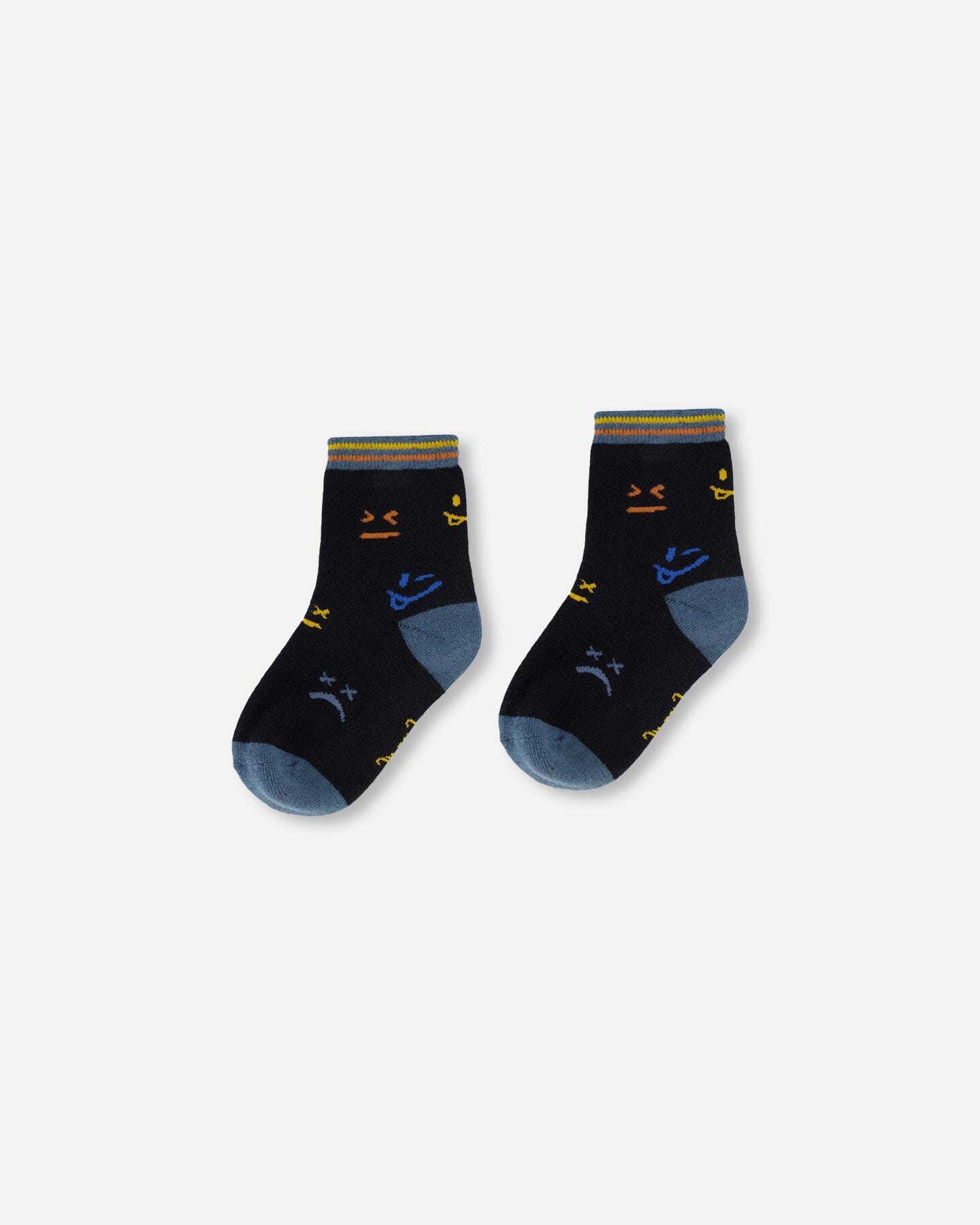 Socks Black Face Print - F20YBS_999