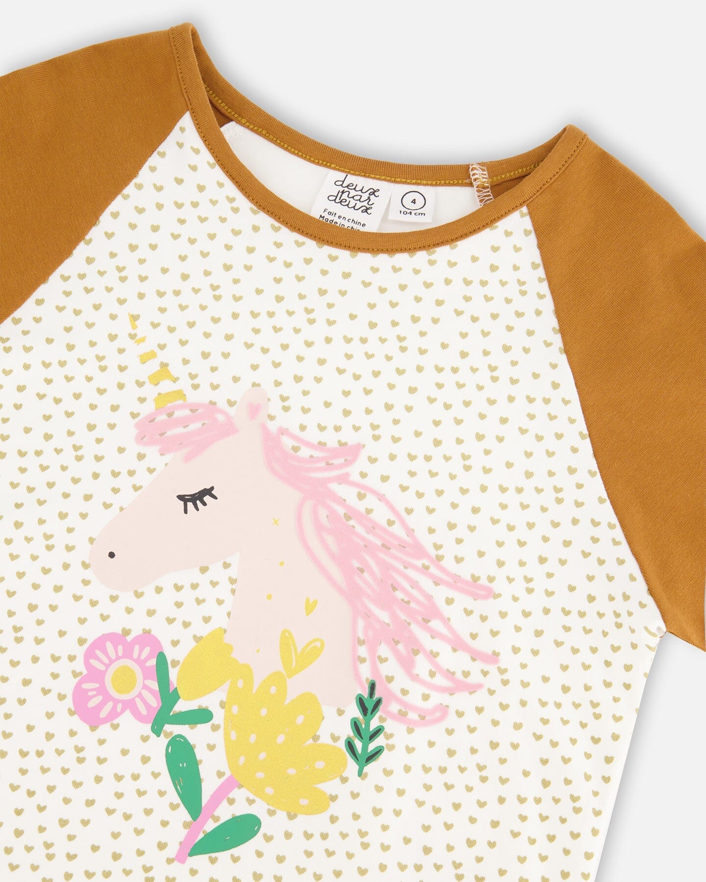 Long Sleeve Raglan Top Golden Yellow - F20YG73_130