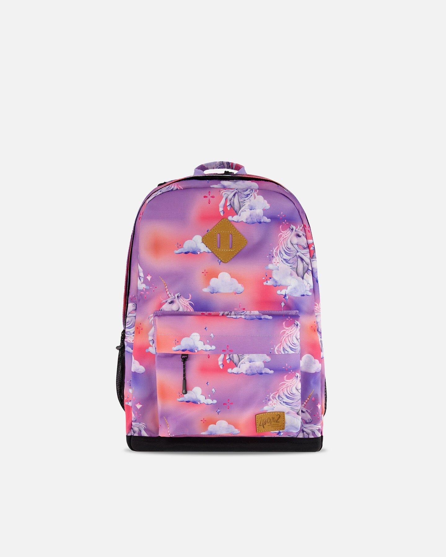 Kids Backpack Lilac Unicorn Cloud Print - F20ZSD_009